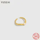 YIZIZAI реальные 925 стерлингового серебра, мило, покрыто золотом, натуральный пресноводный жемчуг клип серьги для женщин без каких-либо пирсинг 18k ювелирные украшения