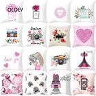 Новинка 2020, ежедневник Святого Валентина, интерьер для спальни, отеля, украшение для автомобиля, наволочка, подарок на свадьбу, 45x45 см