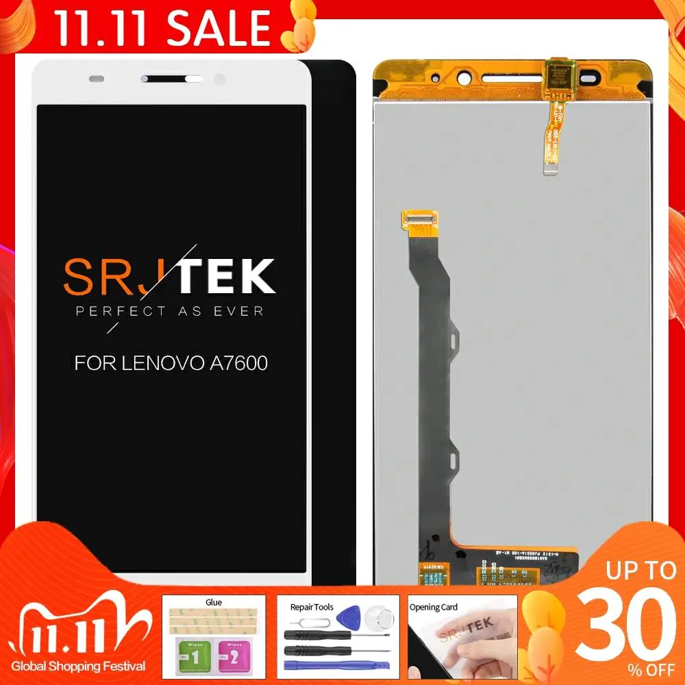 

Дисплейный модуль для Lenovo A7600, с рамкой/без рамки, 100% x 1280