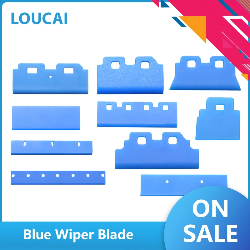 

10pcs Printhead blue Wiper Blade for Epson Mimaki JV33 / CJV30 / JV150 / JV300 DX5 DX7 Roland Mutoh printer