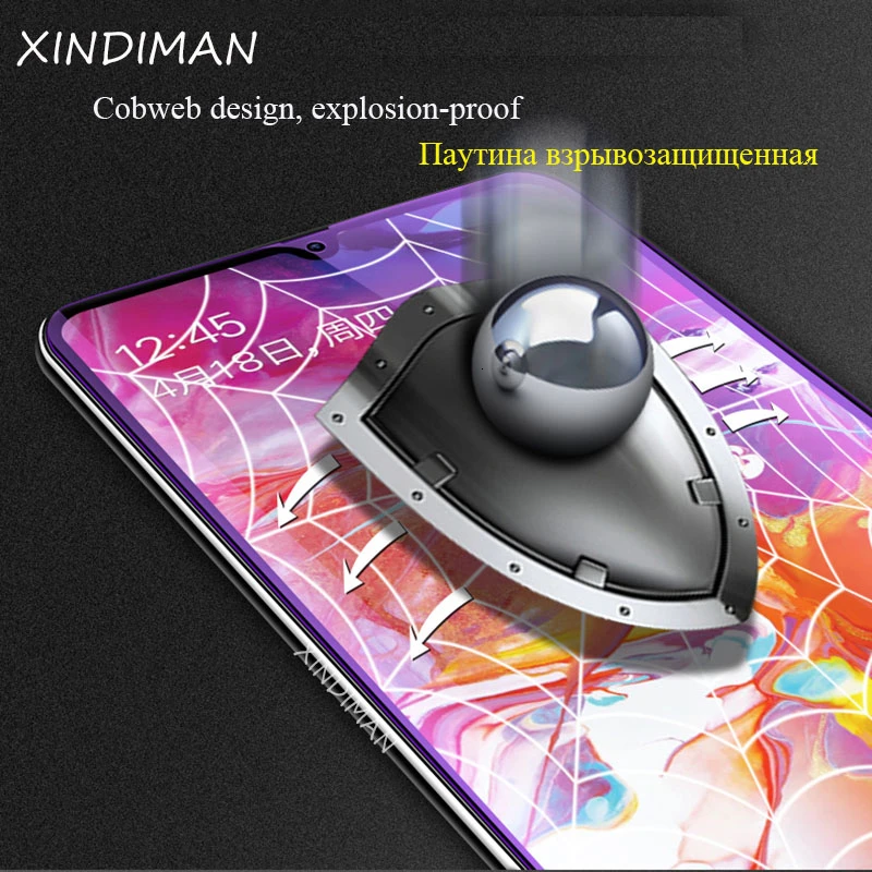 10D спереди гидрогель пленка для samsung Galaxy A8 A8plus M10 M20 M30 задних защитных плёнок