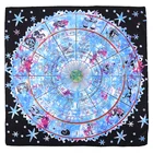 Скатерть из высококачественного полиэстера 100*100 см, красивые аксессуары для ТАРО игровой с узором настольная игра, карты Таро