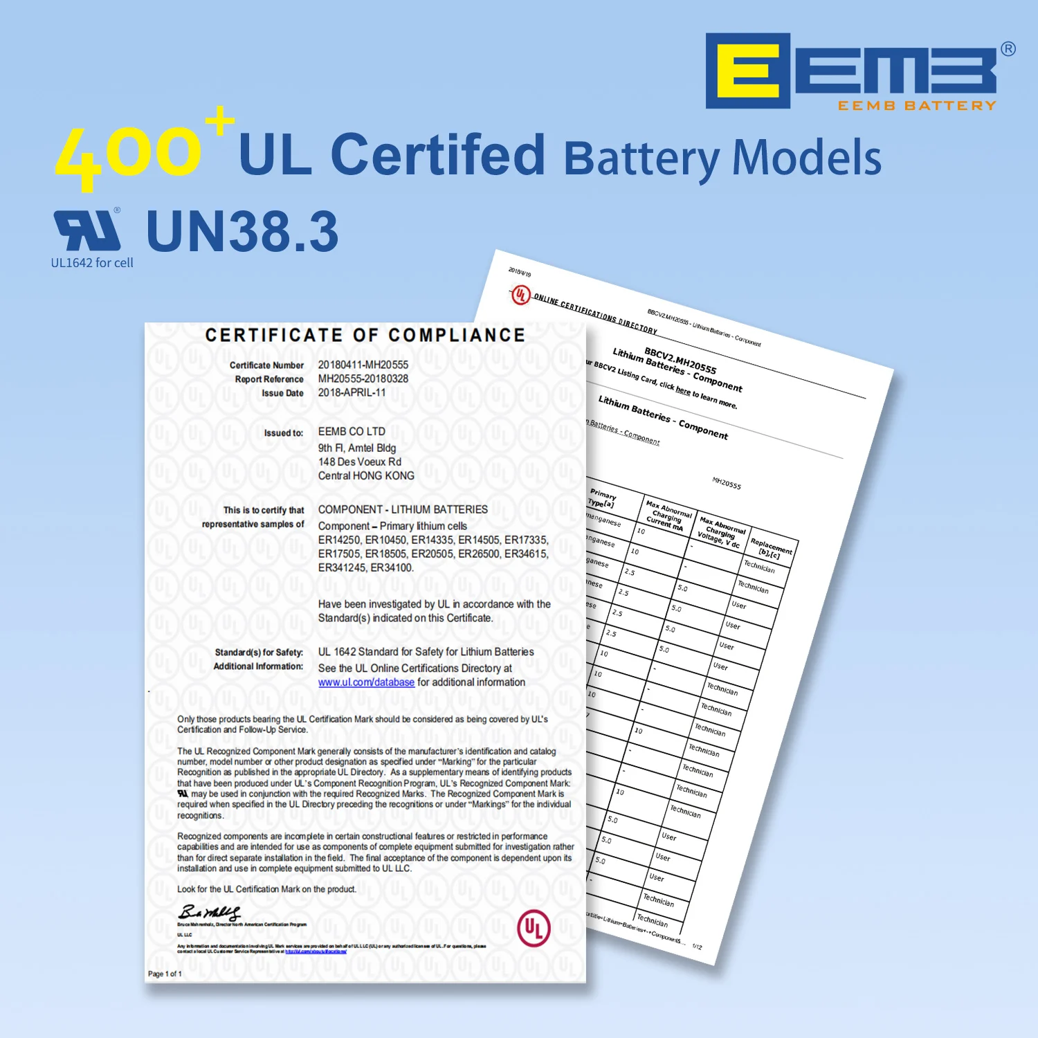 EEMB 3.6V AA Size Lithium Battery ER14505 2600mAh Batteries Non-Rechargeable for GPS Water/Gas Meter Window Sensor Alarm | Электроника