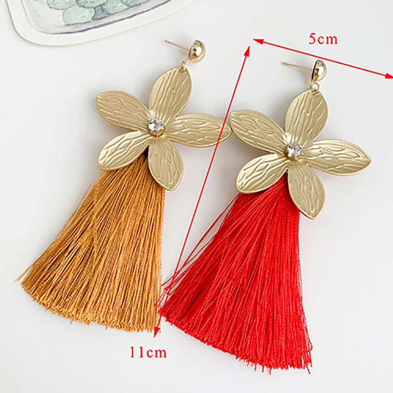 ZHINI новый модные циркониевые девичьи серьги цветок на крючках для женщинские