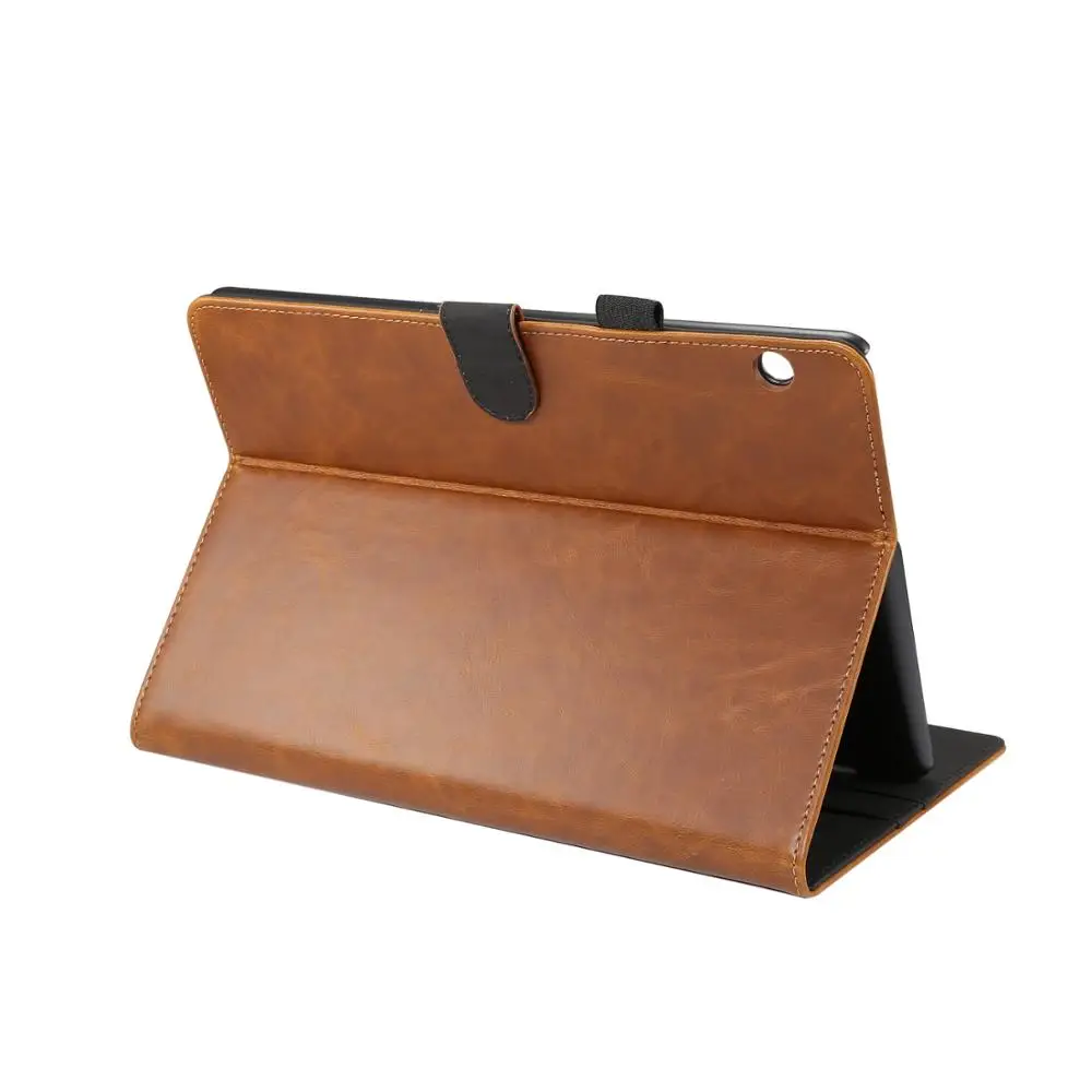 Магнитный чехол для Huawei MediaPad T5 10 AGS2-W09/L09/L03/W19 подставка-книжка из искусственной