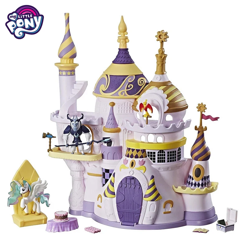Оригинальный игрушки My Little Pony Дружба это чудо домик Игрушки для девочек с