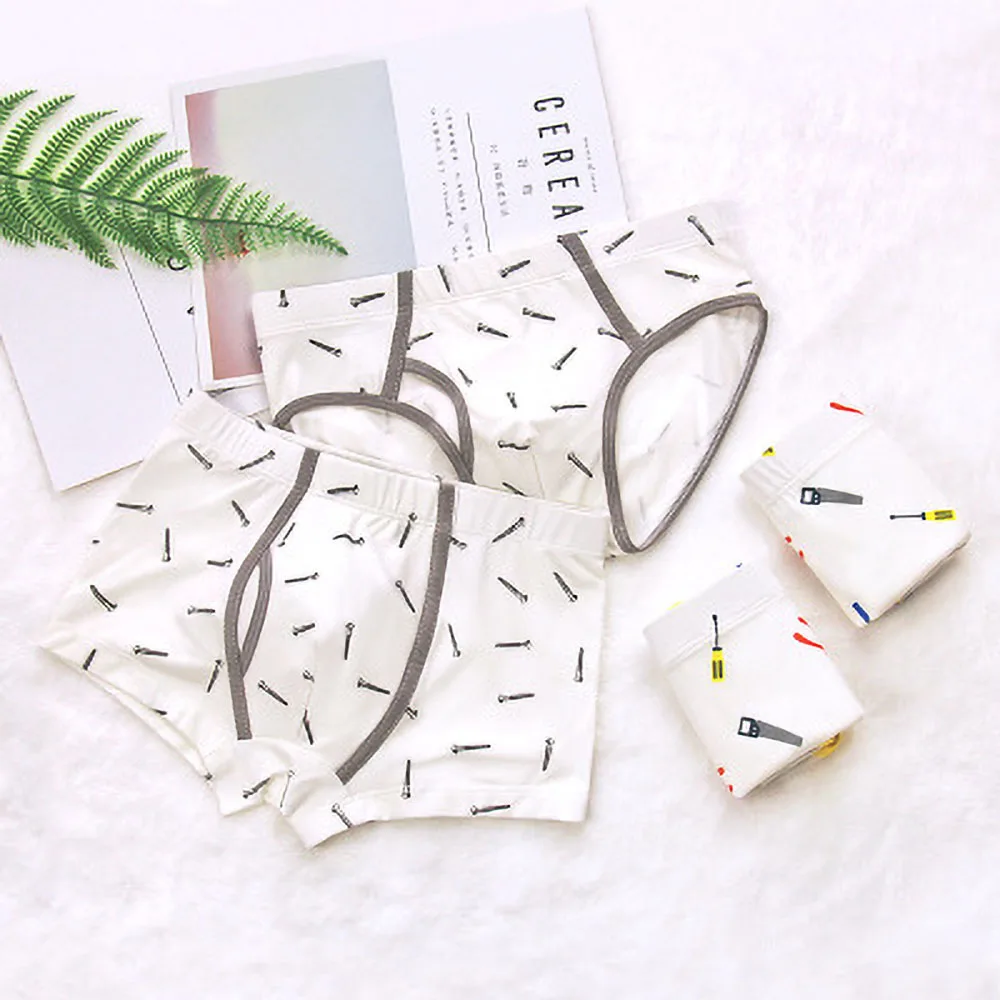 Нижнее белье для мальчиков хлопковое нижнее маленьких детей трусы детские шорты