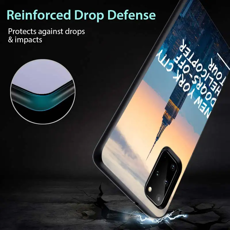 

NEW YORK City for Samsung S20 FE Ultra Plus A91 A81 A71 A51 A41 A31 A21S A11 A72 A52 A42 A32 A12 A02S Phone Case