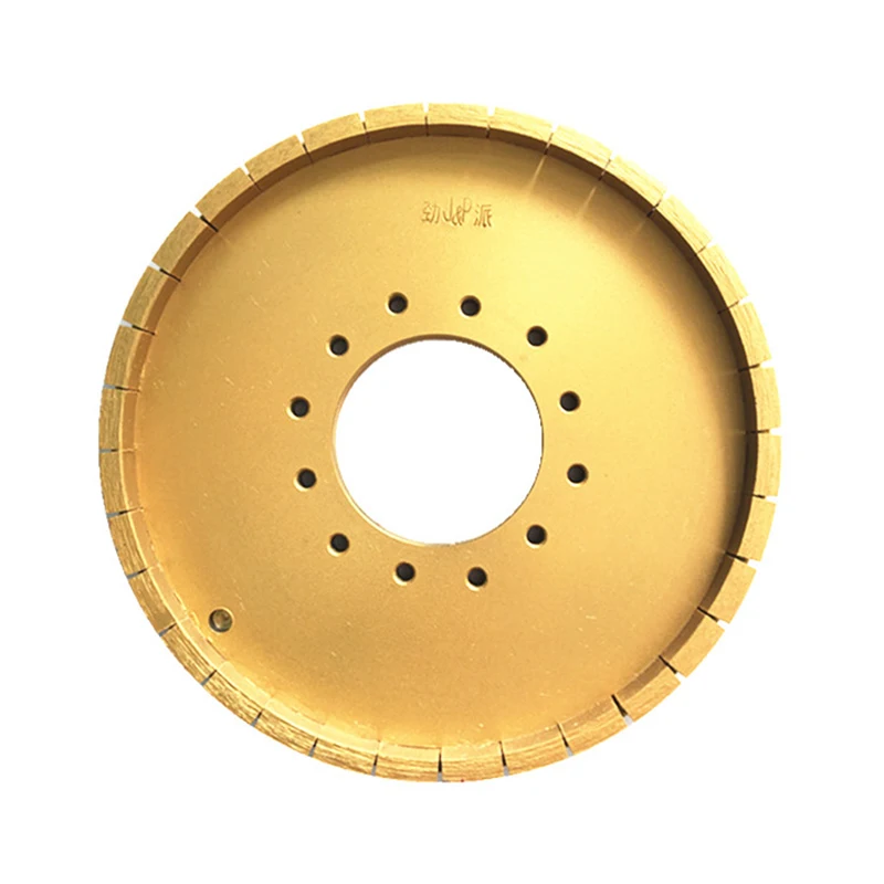 250mm diamond edging wheel for arc machine special grinding wheel chamfer saw baldes