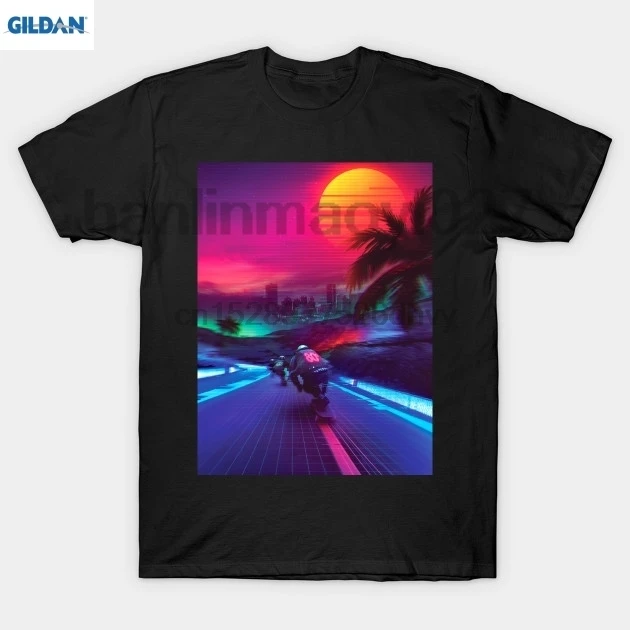 

Synthwave Midnight Outrun T Shirt