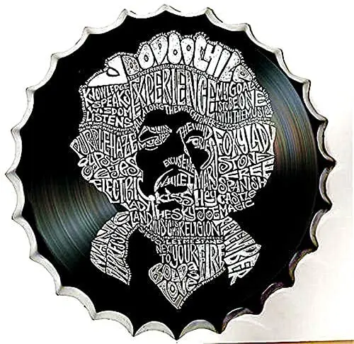 

Аксессуары для бутылок в стиле ретро, металлический жестяной знак, диаметр 13,8 дюйма