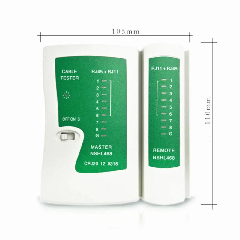 Набор сетевых инструментов профессиональный тестер сетевого кабеля RJ45 RJ11 RJ12 CAT5