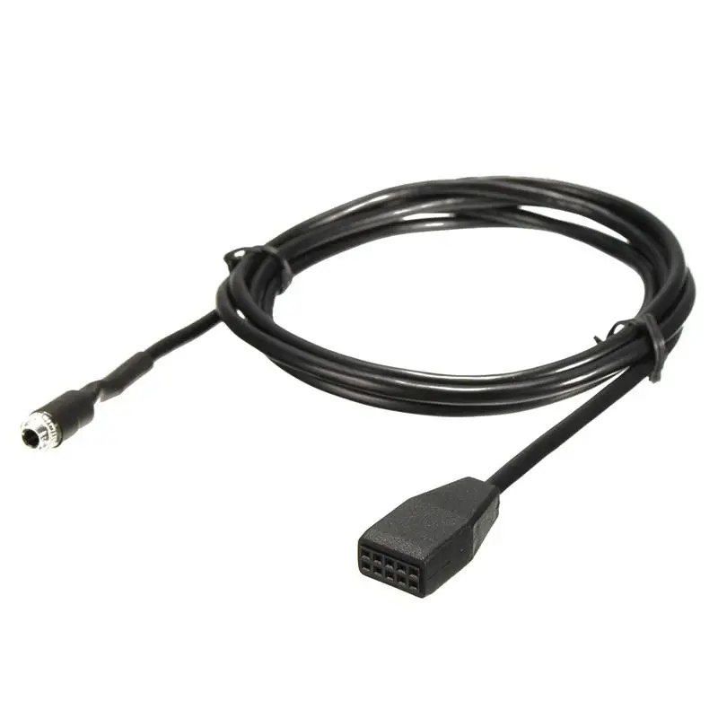 DSMOTEK автомобильный 3 5 мм AUX-кабель гнездовой режим 10-контактный адаптер гнездо для