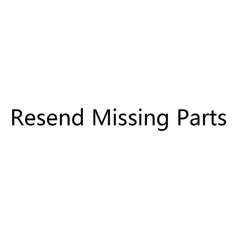 

Special Circumstances Resend Missing Parts