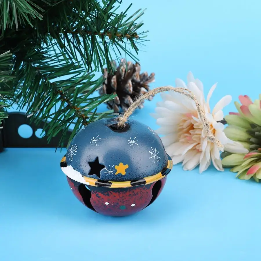 Колокольчик для елки орнамент Санта Клаус Jingle подвеска-Колокольчик Рождественские Висячие колокольчики для Рождественское украшение, подарок