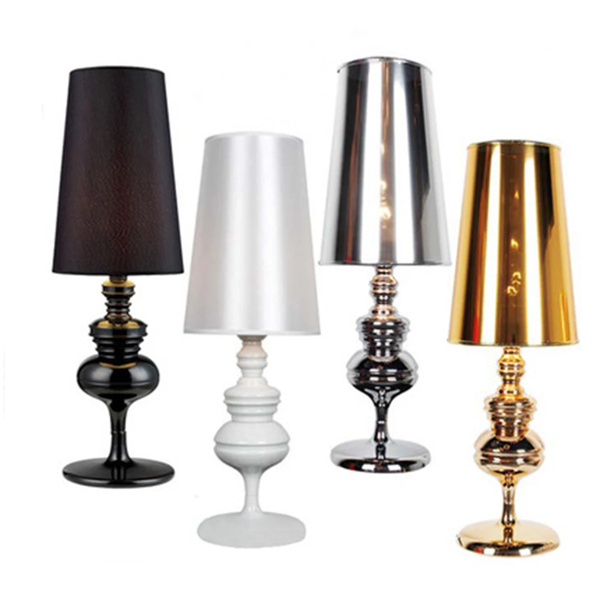 

Настольные светильники Guard, современные настольные лампы для гостиной, спальни, прикроватная лампа для чтения золотого и серебряного цвета ...