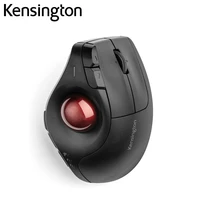 kensington original pro fit ergo vertical wireless trackball mouse 2 4ghzbluetooth 9 button for autocad k75370 k75326