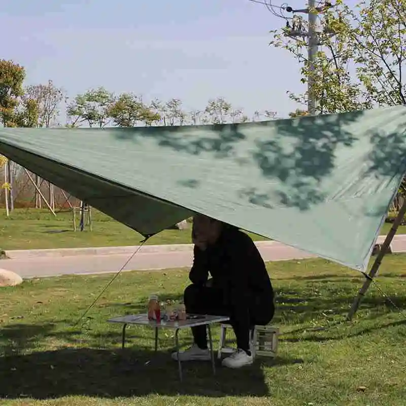 Водонепроницаемый тент от солнца с защитой УФ лучей для пляжа уличный гамак