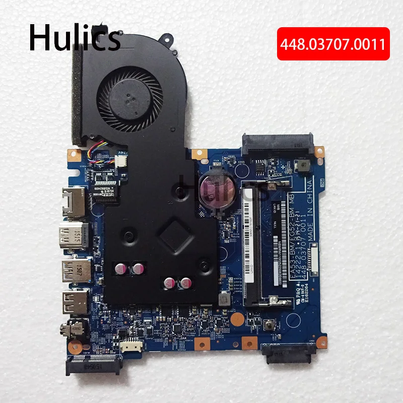 

Материнская плата Hulics для ноутбука Acer Aspire ES1-512, материнская плата 14222-1 448.03707.0011 с радиатором и вентилятором