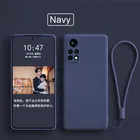 Чехол со шнурком для mi 10T mi 11 mi 10 Pro Lite Ultra ми  10т ми 11 ми 10 про лайт корпус силиконовый мягкий защитный чехол для камеры Xiaomi mi 10T mi 11 Pro Lite сяоми ми 10т ми 11 ми 10 про лайт ультра чехлы