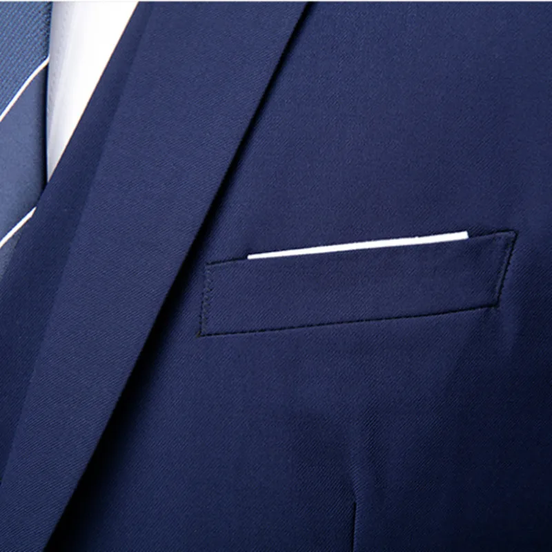 

(Jackets+Vest+Pants) 2021 Men's High Quality business Blazers/best wedding Groom's Wedding Dress three-piece suit/Man Tuxedo