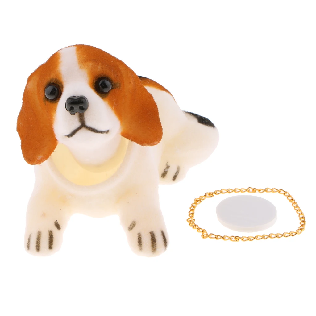 Bobbing Head Dog Bobble Авто приборная панель Декор Игрушка Beagle украшения|Сети| |