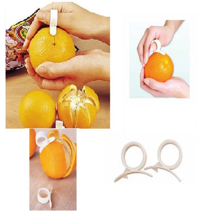 2 шт./лот инструменты для приготовления пищи Овощечистка апельсинового цвета