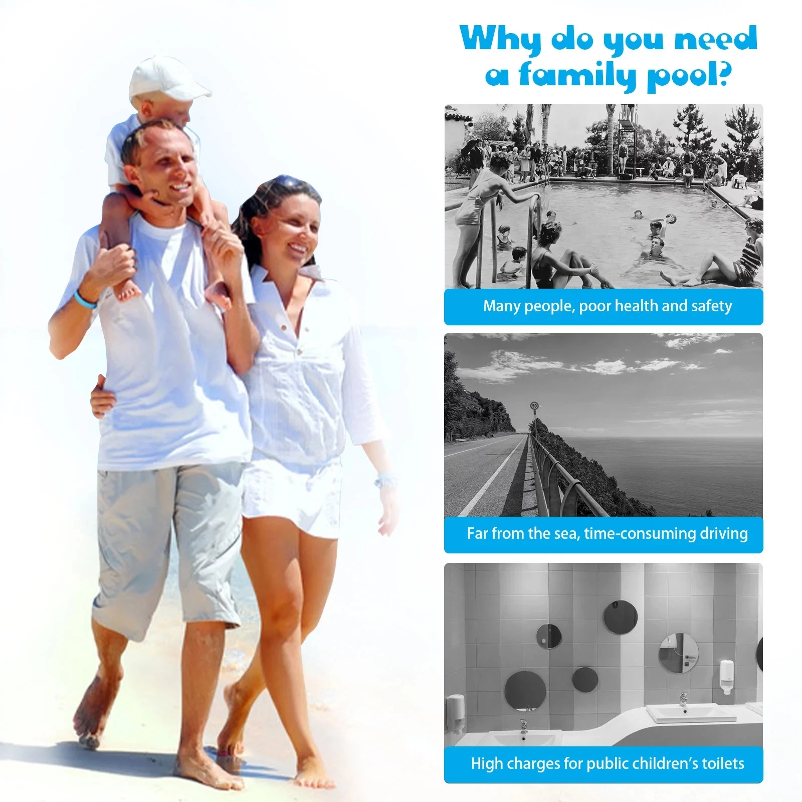 

Inflatable PVC Swimming Pool Paddling Pool Bath Tub for Kids Children Family Summer Outdoor Water Swimming Play Fun Center Toys