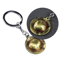 fashion anime keychain key chain luffy zoro sanji nami hat key ring car charm holder chaveiro pendant keyring jewelry
