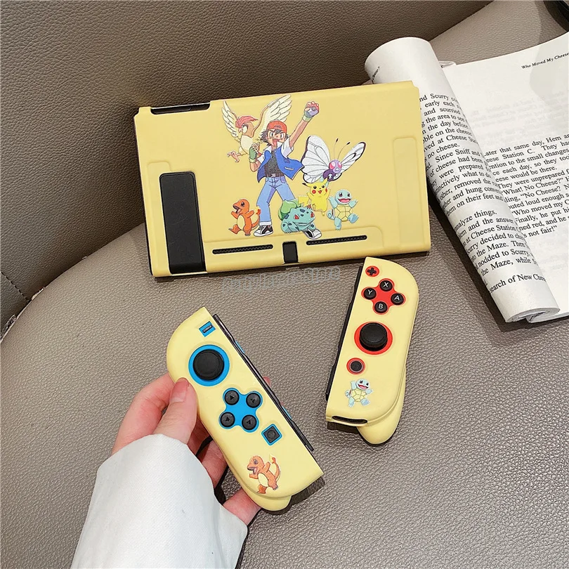 Милый чехол с покемоном Nintendoswitch Nitendo Nintendo Switch аксессуары мягкий цветной из ТПУ