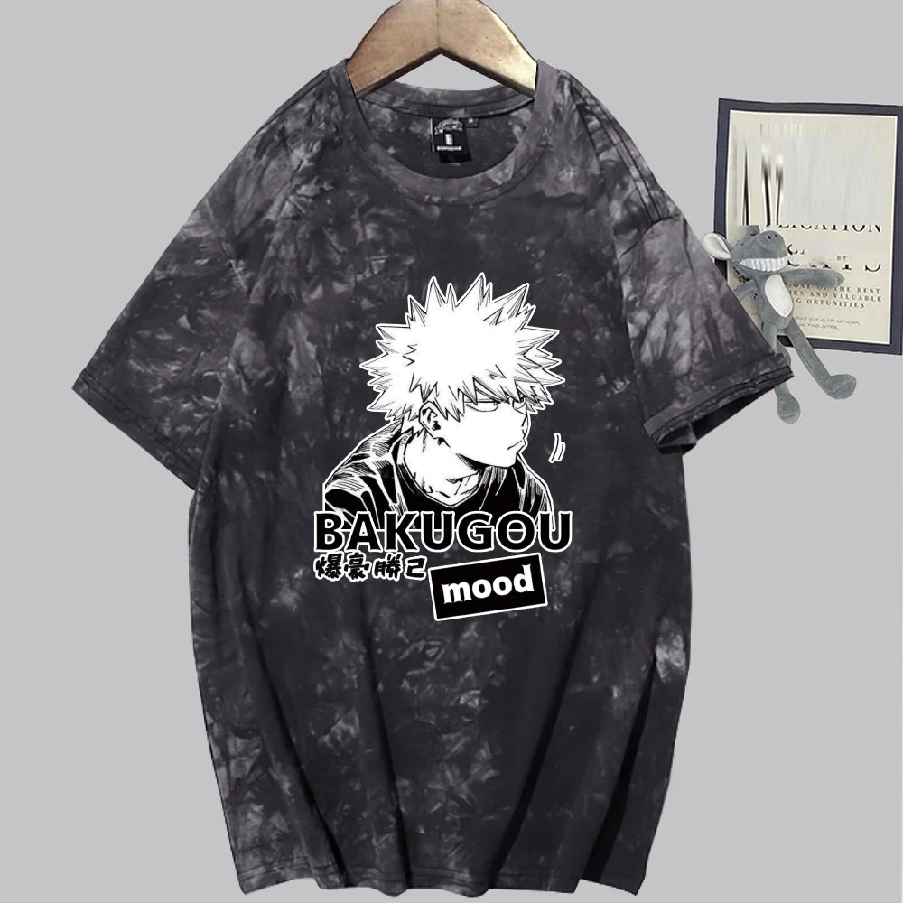 

Футболка с коротким рукавом и круглым вырезом, с принтом аниме