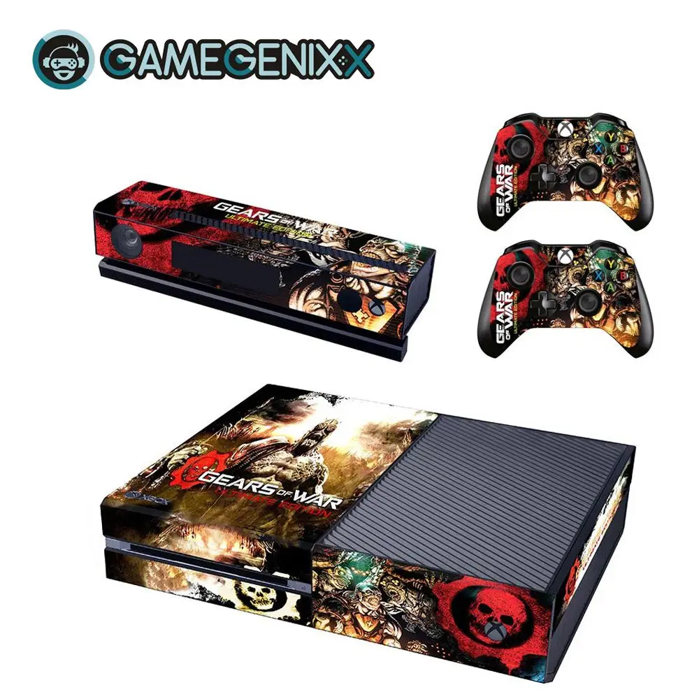 Защитная Наклейка GAMEGENIXX наклейка для консоли Xbox one и 2 контроллеров с рисунком