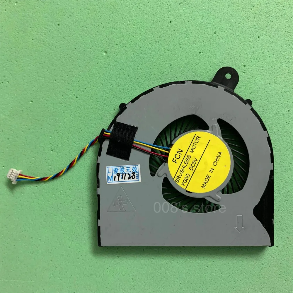 Кулер процессора вентилятор для acer Aspire V3-371 V3-371G FCN DFS2000050A0T FG0D 5 в 0.5A NS85B00-14J08 охлаждения ноутбука KSB0805HBA03 A01