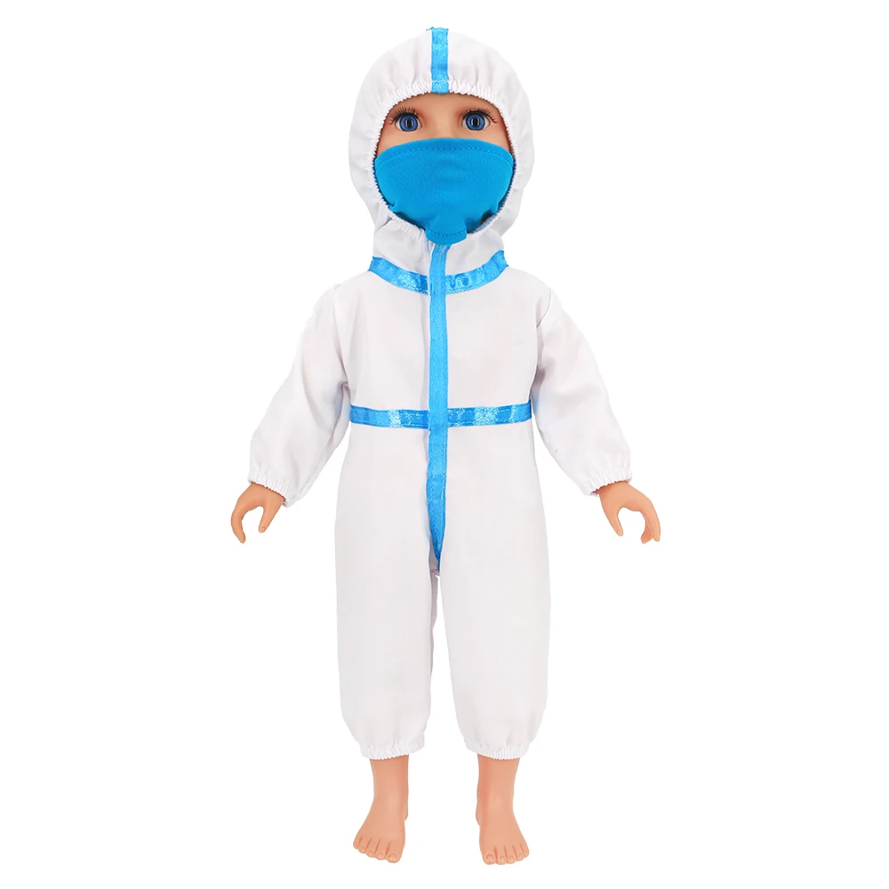 Набор докторского костюма для детской одежды подходит кукол девочек 18 дюймов