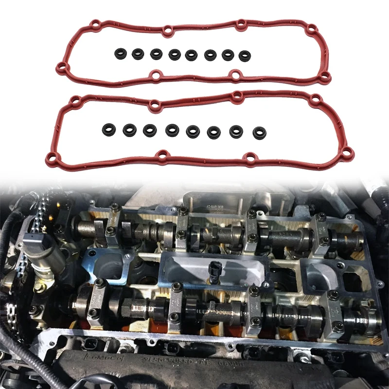 

Комплект прокладок крышки клапана для 05-10 Chrysler Town & Country Dodge Caravan Jeep 3.3L 3.8L OHV