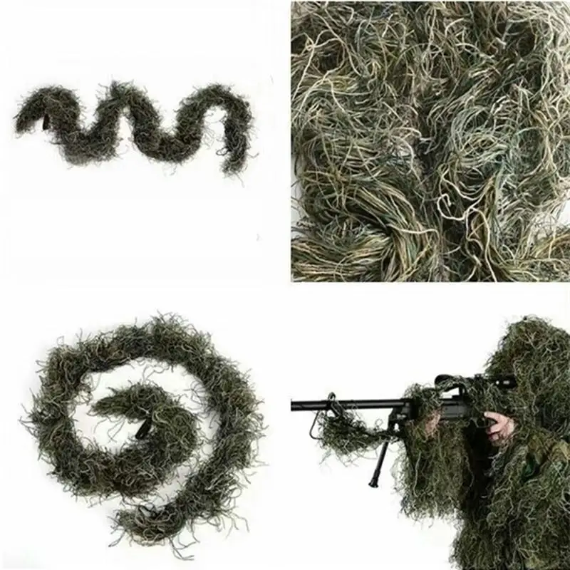 

Camouflage Hunting Wrap Cover Gun Wrap Hunting Gear Tactical Accessories for Ghillie Paintball