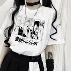 Футболка мужская с принтом японского аниме Токио Мстители Chifuyu Matsuno, летняя футболка унисекс