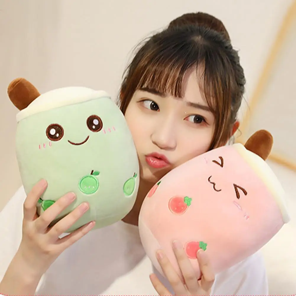 

35cm Simulation Tea Cup Shaped Plush Stuffed Toy Pillow Home Decoration Doll