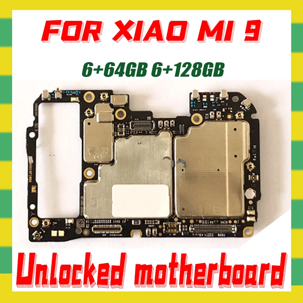 Материнская плата для Xiaomi 9 MI оригинальная материнская рабочая хорошо