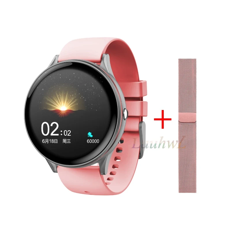 Мужские смарт часы Full Touch фитнес трекер Браслет монитор сердечного ритма