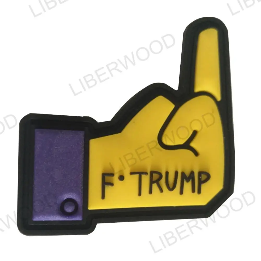 Забавные мотоциклы с изображением Трампа внедорожника байкера панк-рок среднего