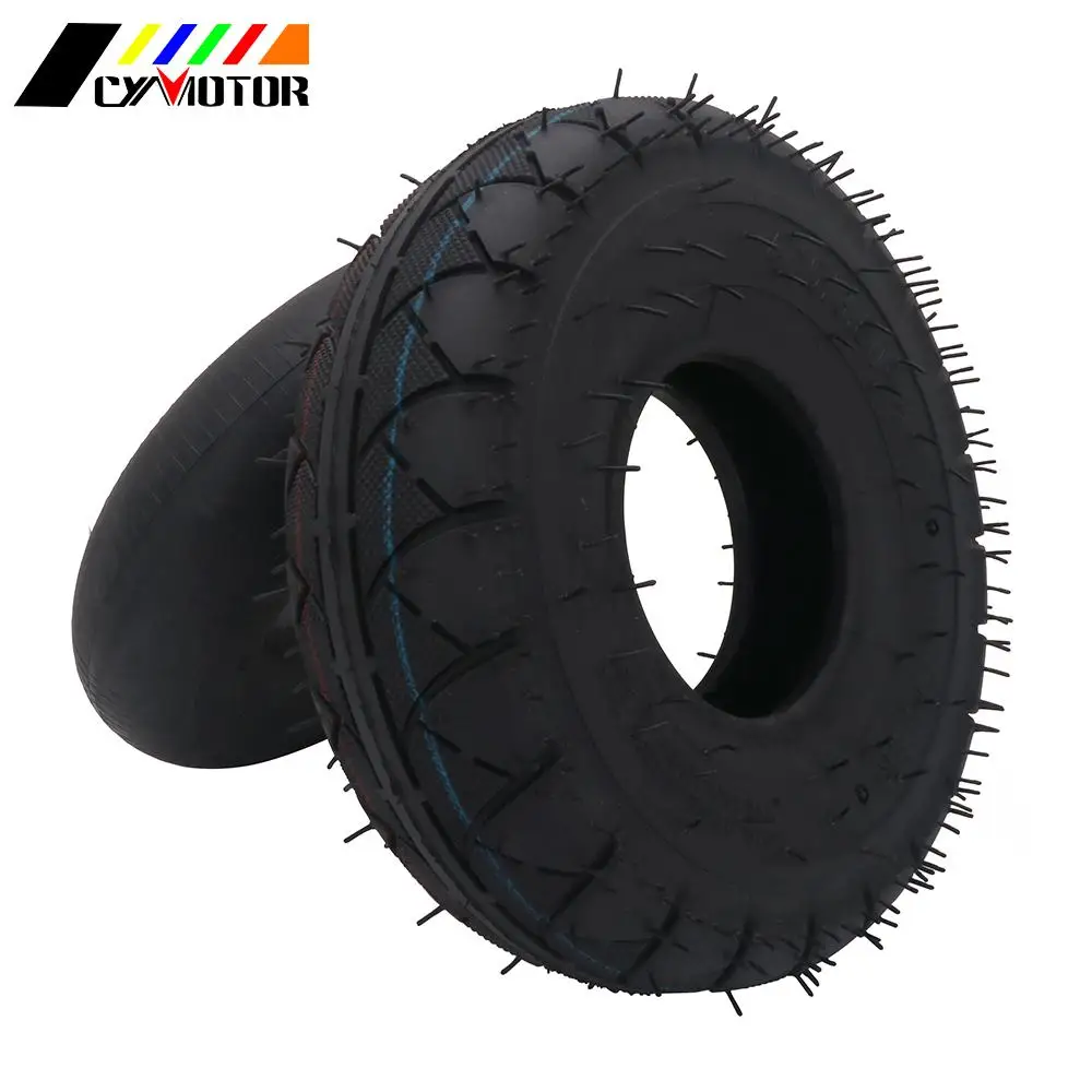 4.10 X 3.50 - 4 4.10/3.5-4 For ATV Quad Wheelchair Electric Elderly Mobility Scooter wheel Tire outer Tyre Inner Tube 47cc 49cc |