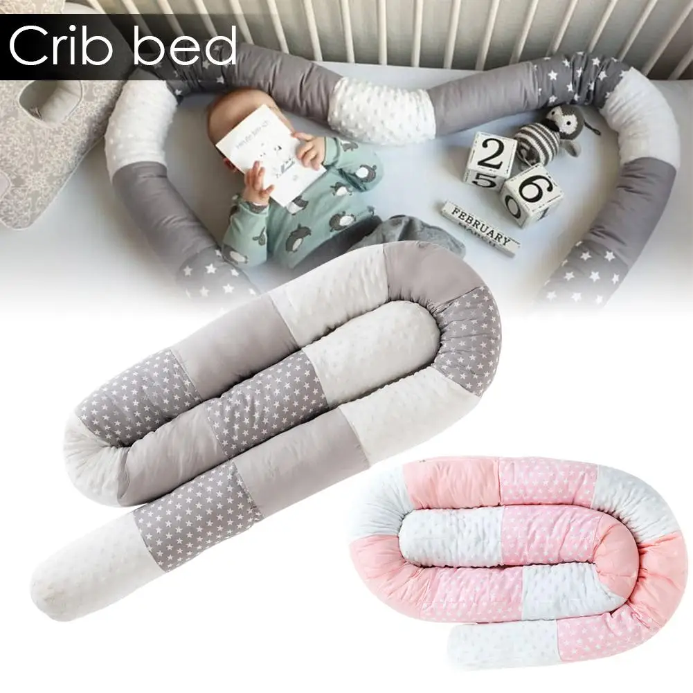 Бампер Змеиный безопасный анти-столкновения кроватки бампер кроватка Подушка