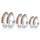 Женские серьги из серебра 2021 пробы, модные ювелирные украшения сделай сам