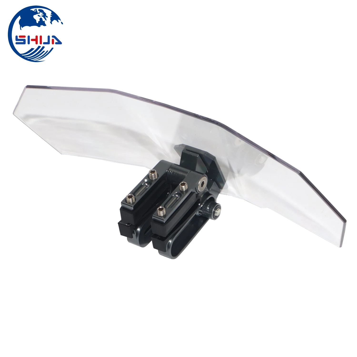 Запчасти для мотоциклов регулируемый зажим на лобовое стекло спойлер ветровой