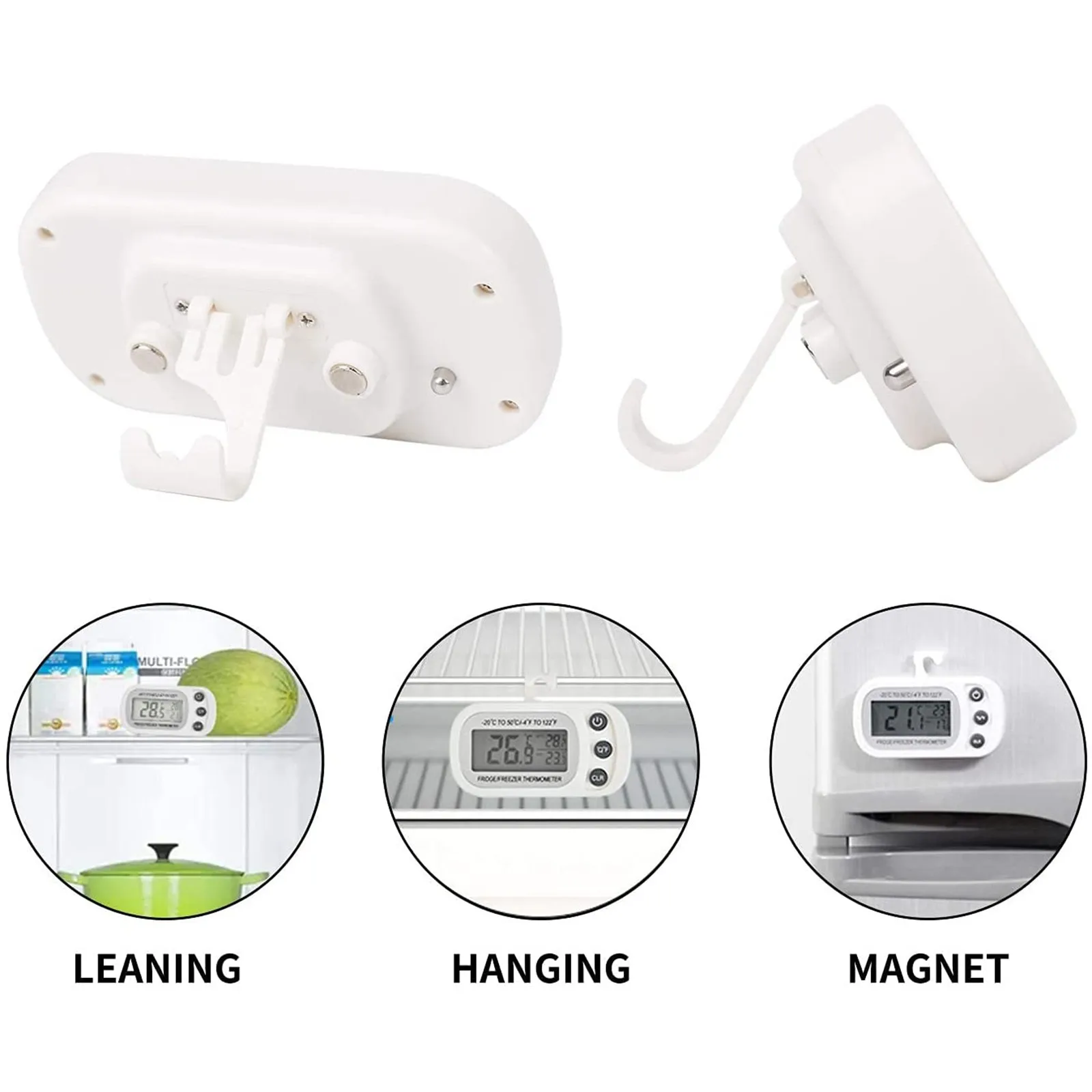 2 шт LCD цифровой экран точный холодильник термометр для холодильника морозильник