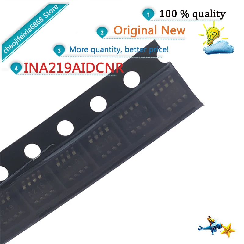 5pcs-20pcs/lot! INA219AIDCNR A219 INA219A SOT23-8 Current Meter Monitoring Chip IC NEW ORIGINAL |