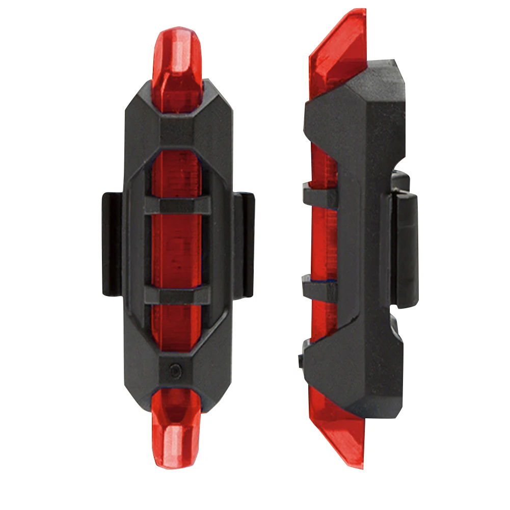 

Bike Light Outdoor USB Rechargeable Bicycle Taillight Cycling 5 LED Mountain Bike Tail Warning Light Safety Bicycle Accessories
