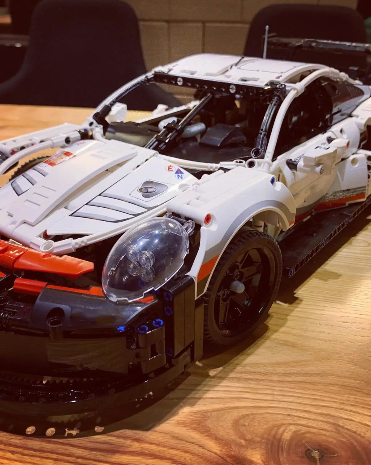В наличии 20097 rRSR DIY совместимый IEGOset 42096 Technic MOC гоночный автомобиль строительные