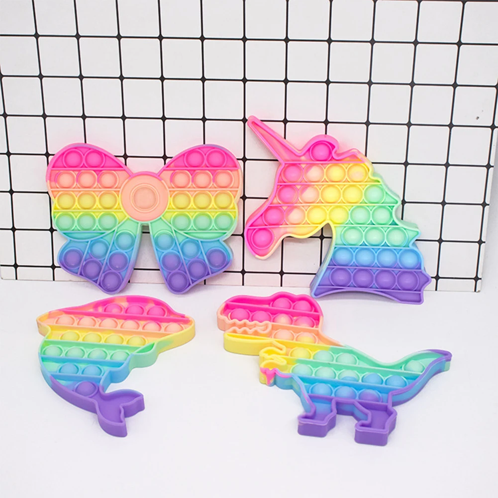 

Антистресс, новинка, пузырьки радуги, пузырьки для рук, сжимаемые пучки, снятие стресса для взрослых